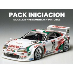 (STARTER PACK)  Castrol Toyota Tom´s Supra GT TAMIYA
