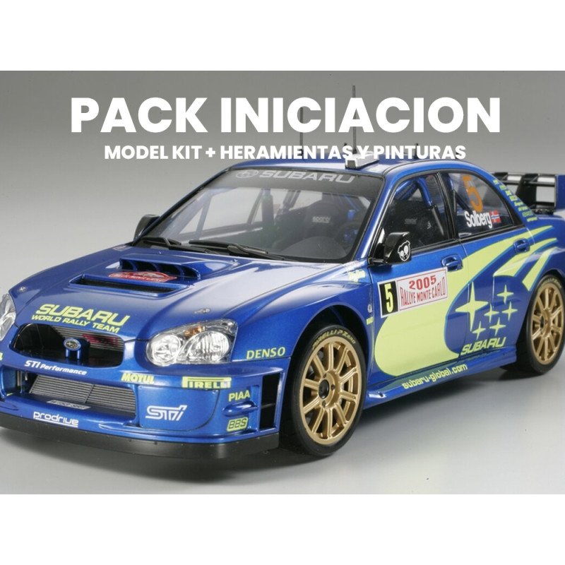 (PACK INICIACION) Subaru Impreza WRC Monte Carlo 2005 TAMIYA – (Inicio)