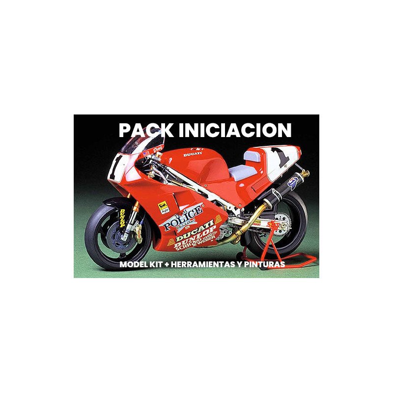 (PACK INICIACION) Ducati 888 Superbike 93 TAMIYA – (Inicio)