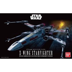 Star Wars Maqueta 1/72 X-Wing Starfighter Bandai Model Kit –Otros animes (Novedades)
