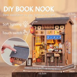 MINIATURE HOUSE - DIY- Morita-Ya - 240pc + LED Light –Otros animes (Neuheiten)