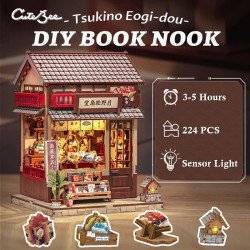 MINIATURE HOUSE - DIY- Tsukino Eogi-Dou - 224pc + LED Light –Otros animes (New arrivals)
