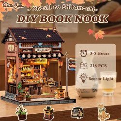MINIATURE HOUSE - DIY- Choshi no Shitamachi - 218pc + LED Light – (New arrivals)