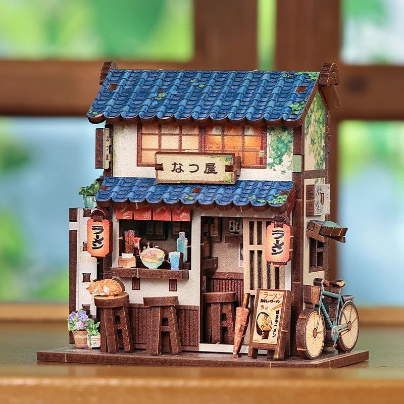 MINI BOOK NOOK KIT - DIY- Ramen Shop - With Magnets – (New arrivals)