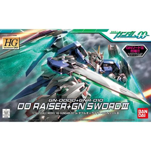 OO Raiser+Gn Sword II HG Gundam 00 –Gundam (Model Kits)