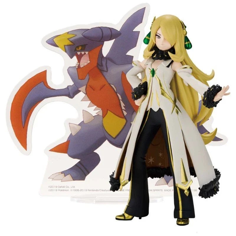 Cynthia y Mega Garchomp Pokemon Panel Spectacle –Pokemon (Neuheiten)