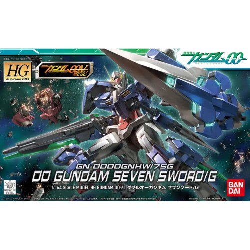 OO Gundam Seven Sword/G HG Gundam 00 Bandai Model Kit