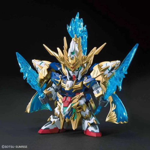 SD Sangoku Soketsuden Zhao Yun 00 Gundam & Blue Dragon Bandai Model Kit –Gundam (Model Kits)