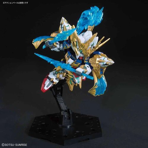 SD Sangoku Soketsuden Zhao Yun 00 Gundam & Blue Dragon Bandai Model Kit –Gundam (Model Kits)