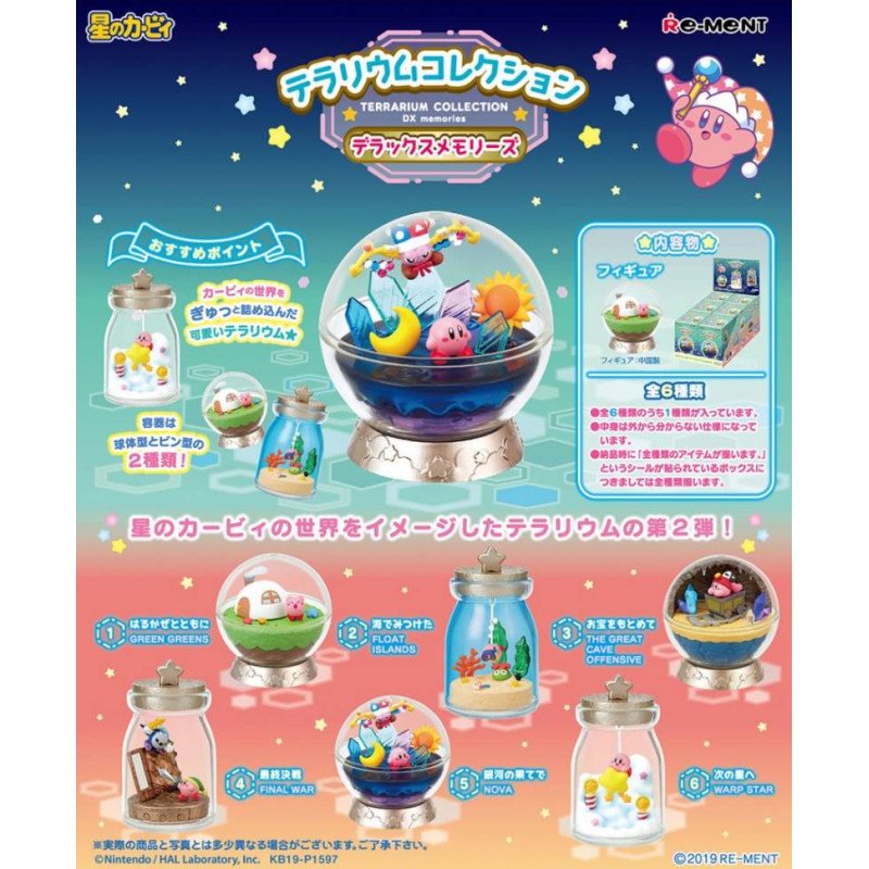 Kirby Terrarium Collection: Deluxe Memories Re-ment – (New arrivals)