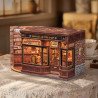 MINIATURE HOUSE - DIY- Corner Coffee Shop - 294pc + LED Light – (Neuheiten)