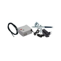 D-15 Airbrush- und Kompressor-Set mit einstellbarem Druck – (Inicio)