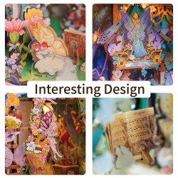 BOOK NOOK KIT - DIY- A Midsummer Night's dream - 206pcs + LED Light – (New arrivals)