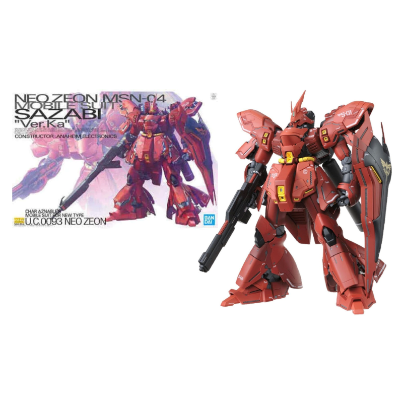 MSN-04 Sazabi Ver.KA MG GUNDAM Bandai –Gundam (Novedades)
