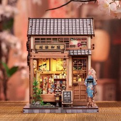 copy of BOOK NOOK KIT - DIY - Owl Bookstore - 139pc + LED Light
