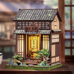 BOOK NOOK KIT - DIY - Kirishima Cha-an - 145pc + LED Light