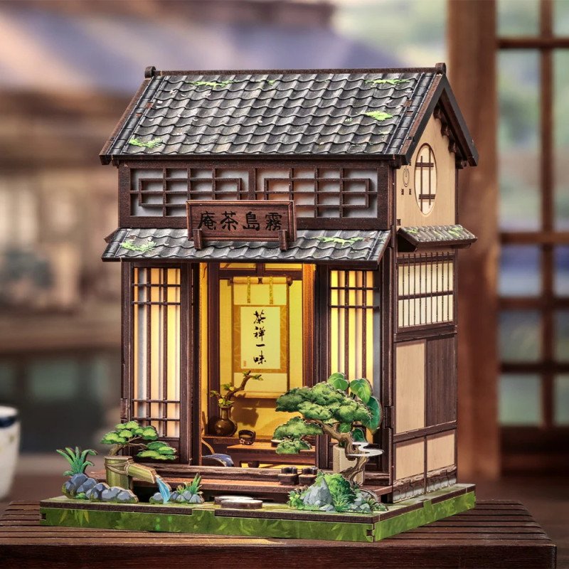 BOOK NOOK KIT - DIY - Kirishima Cha-an - 145pc + LED Light – (New arrivals)