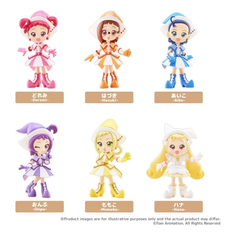 Ojamajo Doremi "Dokkan!" figuras PVC PalVerse Bushiroad – (Novedades)