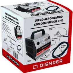 Dismoer Airbrush Kit with D-40 Compressor