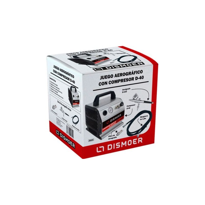 Dismoer Airbrush Kit with D-40 Compressor – (Home)
