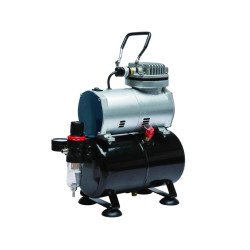 Compressor with Air Tank and Pressure Gauge D-80