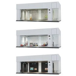 TOMICA Premium GARAGE SILVER WHITE Standard Edition – (Home)