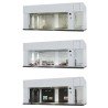 TOMICA Premium GARAGE SILVER WHITE Standard Edition – (Home)